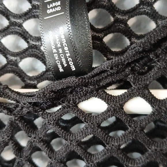 Bodyrage Mesh Goth Crop Top Punk Witchy Goth Vamp Dark Romantic Womens Large - Picture 3 of 3